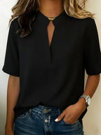 Women's Flowy Occasion Blouse – Relaxed Day-to-Night Blouse