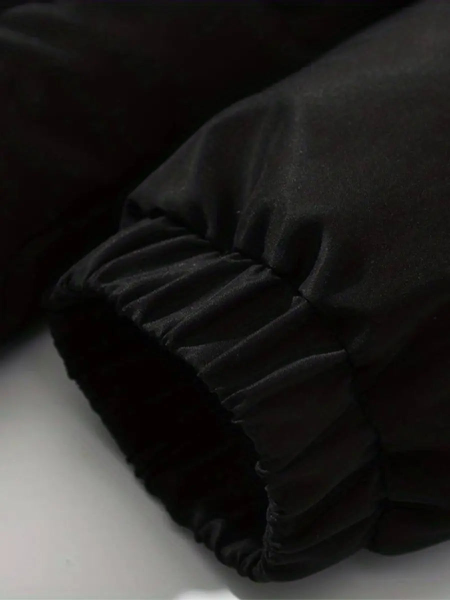 Women's Fleece Lined Winter Jacket – Hooded Zip Coat