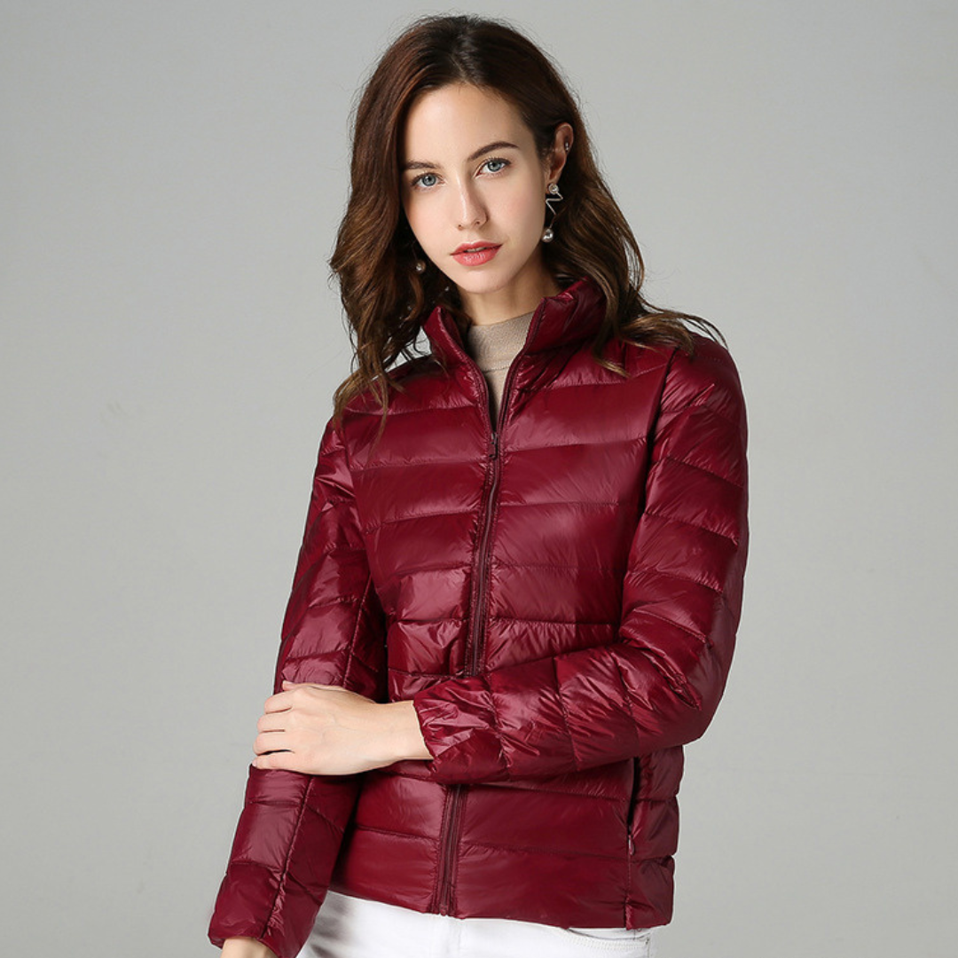 Women's Packable Down Jacket – Ultra-Light Puffer Jacket