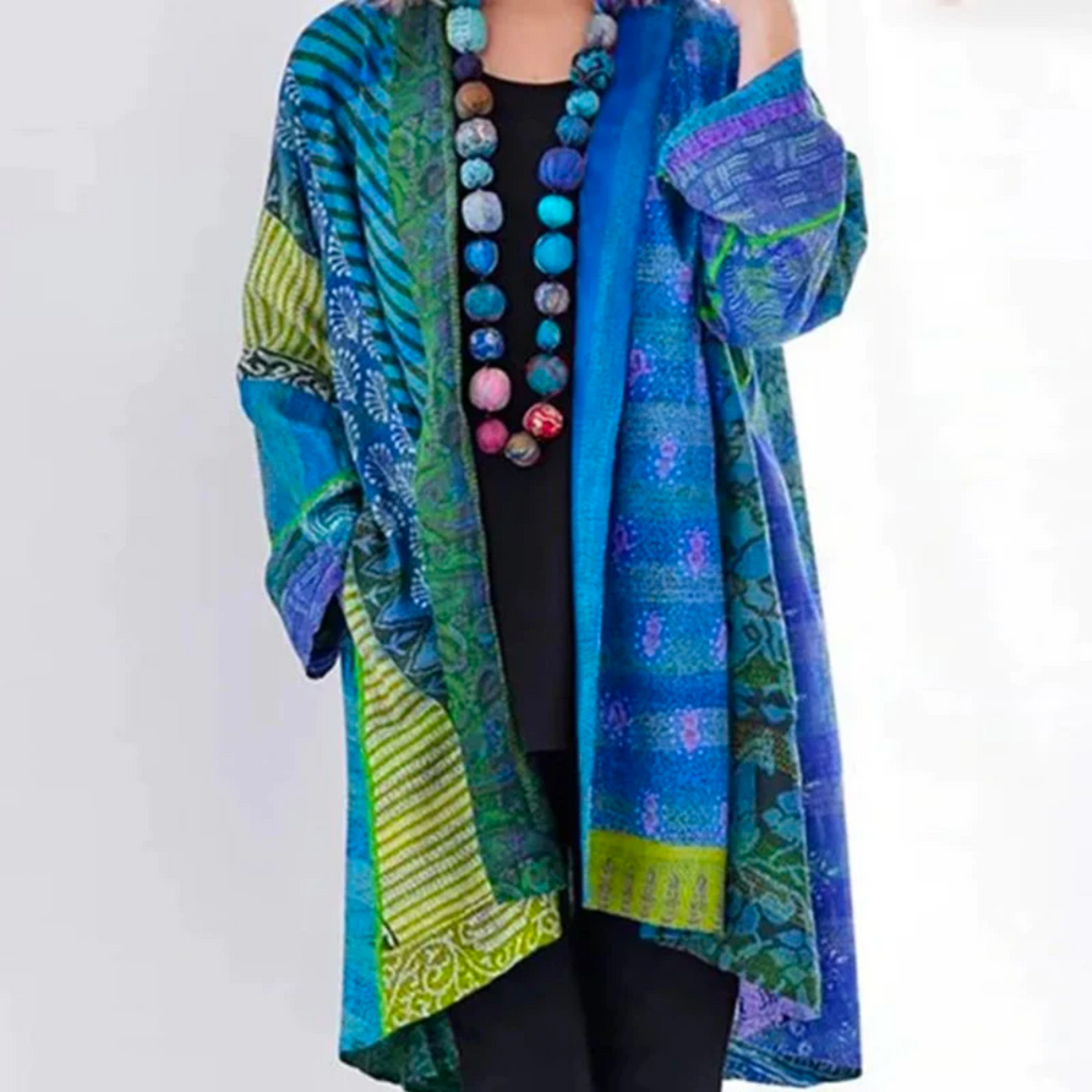 Women's Boho Duster Cardigan – Longline Open Front Cardigan