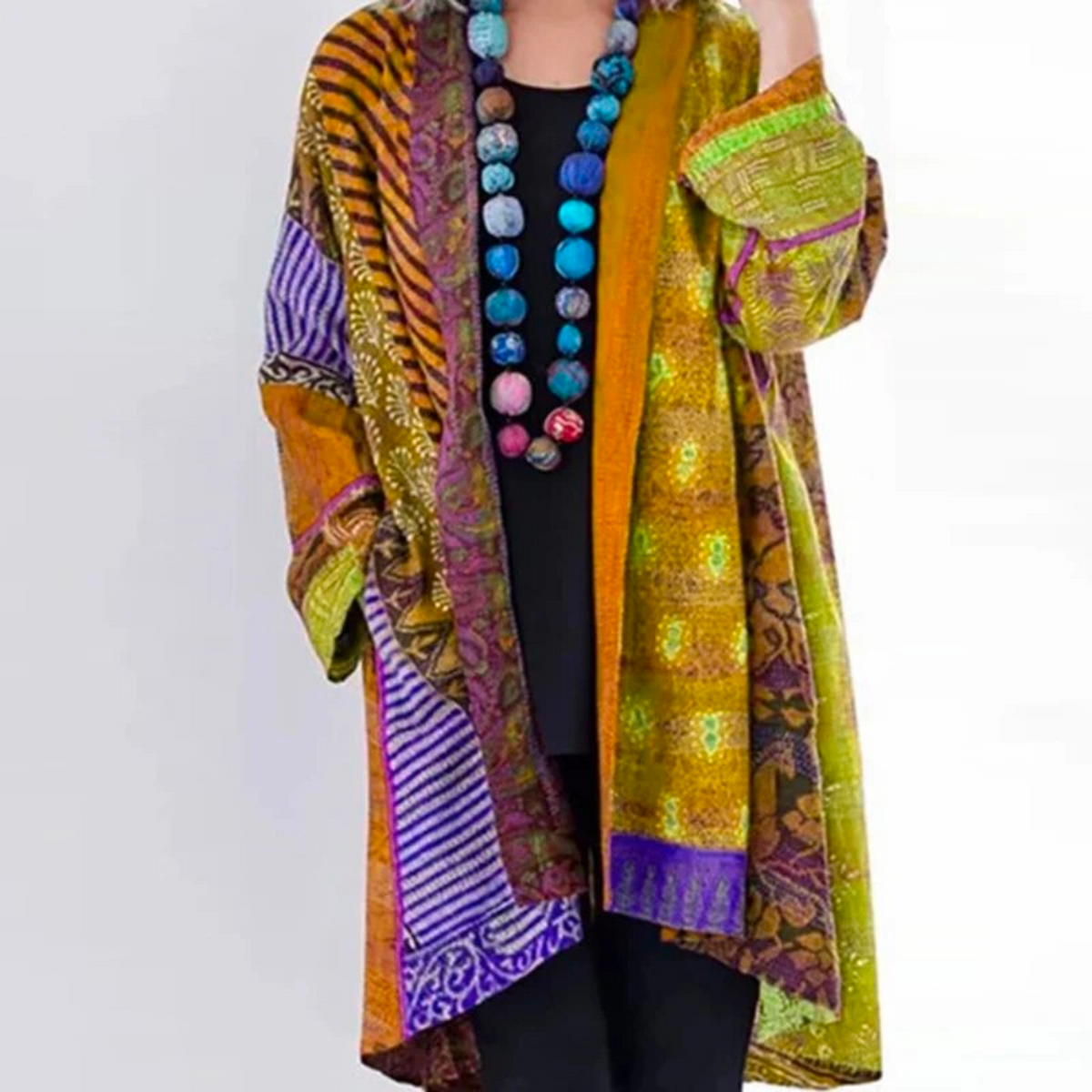 Women's Boho Duster Cardigan – Longline Open Front Cardigan