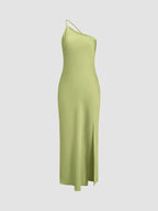 Women's Wedding Guest Backless Dress – Sleeveless Formal Occasion Dress