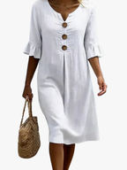 Women's Relaxed Everyday Dress – Flowy Day Dress