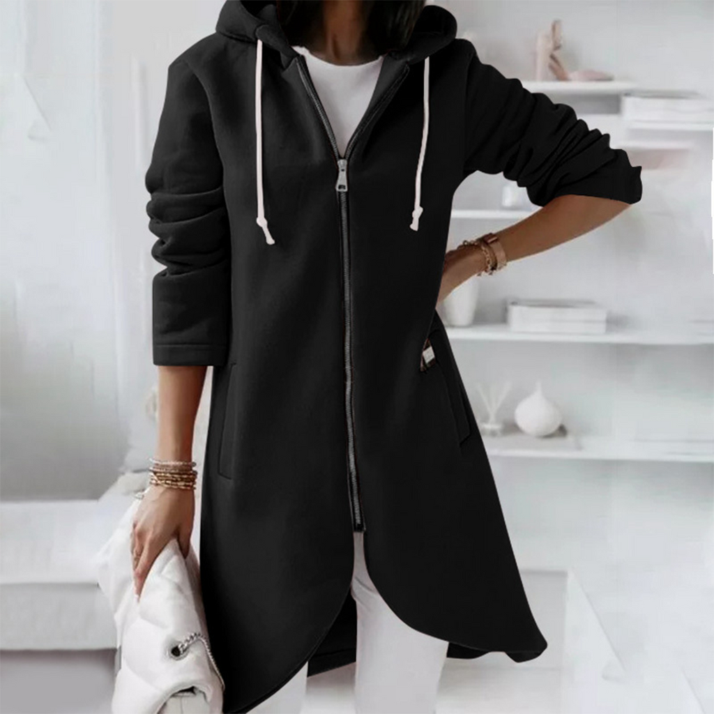 Women's Relaxed Plush Cardigan – Long Sleeve Cold Weather Cardigan
