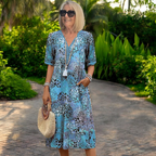 Women's Lightweight Summer Dress – Relaxed Flowy Day Dress
