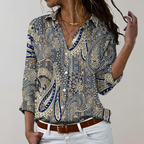 Women's Slim Fit Everyday Blouse – Lightweight Fitted Casual Blouse