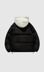 Women's Fleece Lined Winter Jacket – Hooded Zip Coat