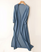 Women's Open Front Duster Cardigan – Long Soft Knit Cardigan