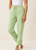 Women's High Rise Straight Leg Pants – Tailored Everyday Dress Trousers