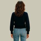 Women's V-Neck Long Sleeve Cardigan – Classic Button Front Cardigan