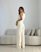Alanah | Halter Neck Formal Jumpsuit