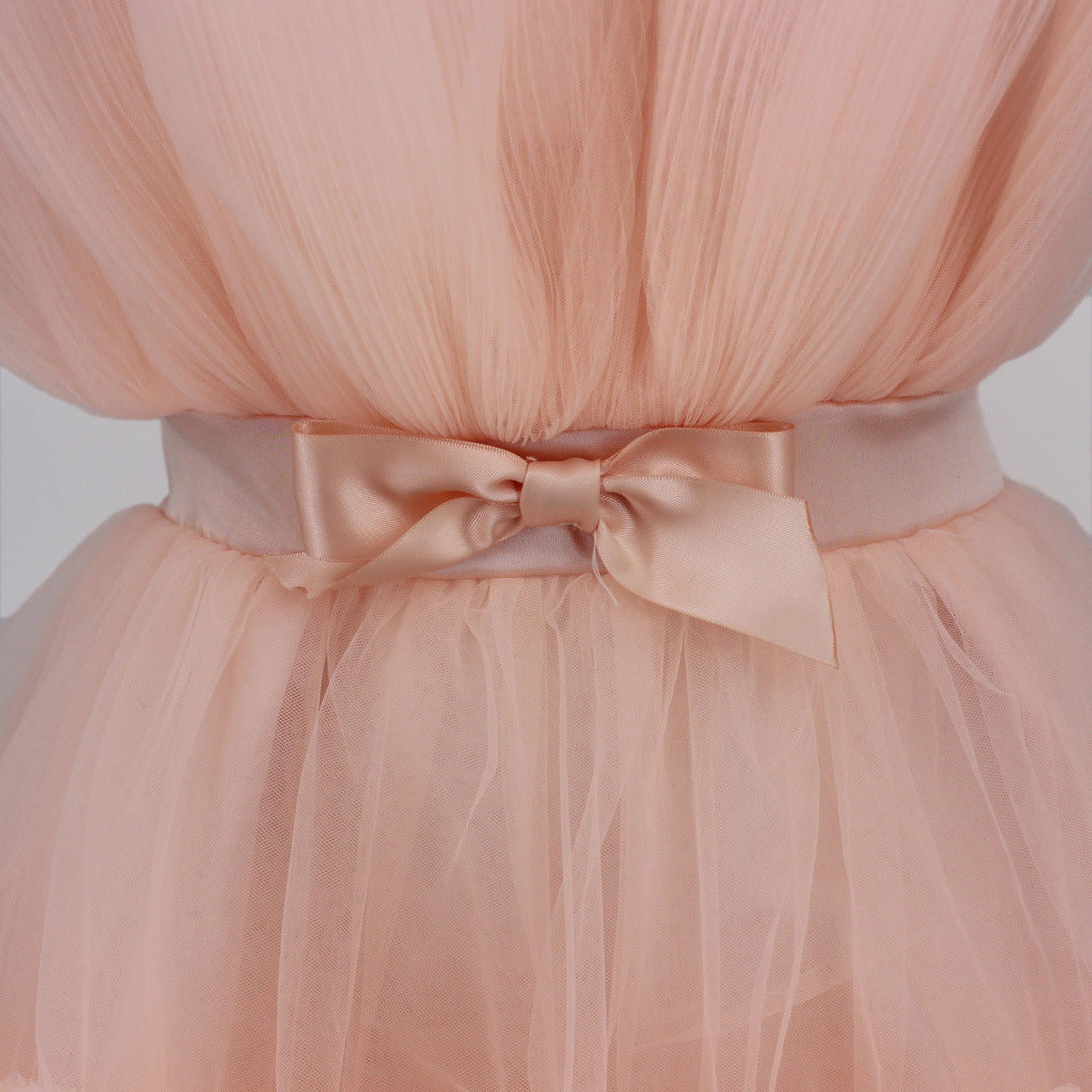 Women's Tulle Layered Party Dress – Festive Formal Evening Dress