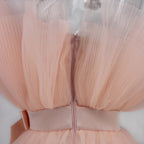 Women's Tulle Layered Party Dress – Festive Formal Evening Dress