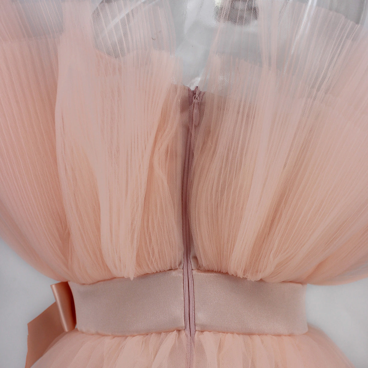 Women's Tulle Layered Party Dress – Festive Formal Evening Dress