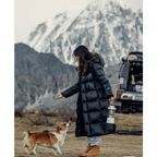 Women's Lightweight Quilted Jacket – Hooded Puffer Winter Jacket