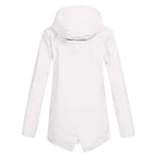 Women's Hooded Pocket Jacket – Mid-Length Zip-Up Outdoor Jacket