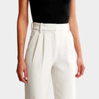 Women's High Waisted Flowy Wide Leg Pants – Everyday Dress Trousers