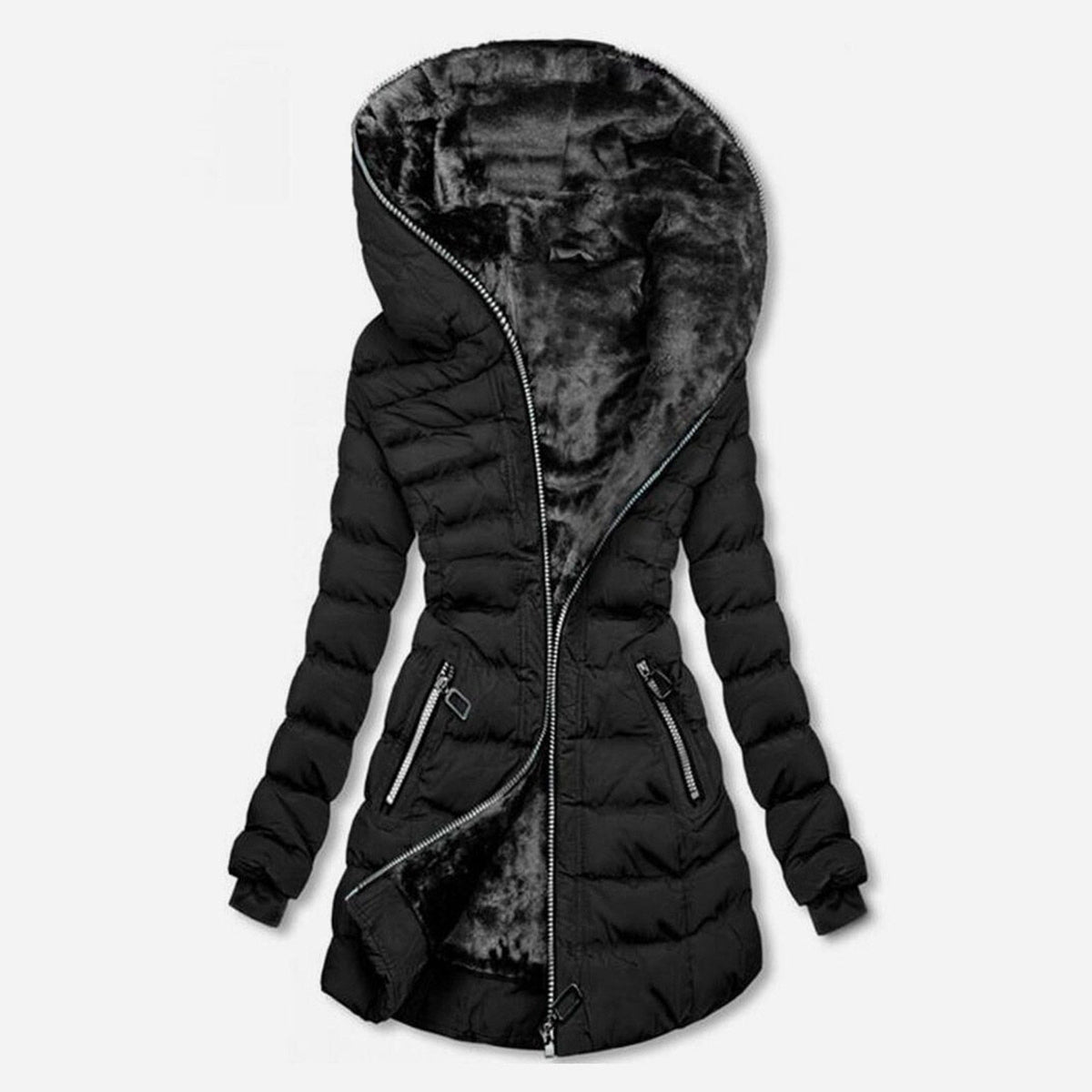 Women's Full Length Winter Coat – Weather Resistant Longline Outerwear