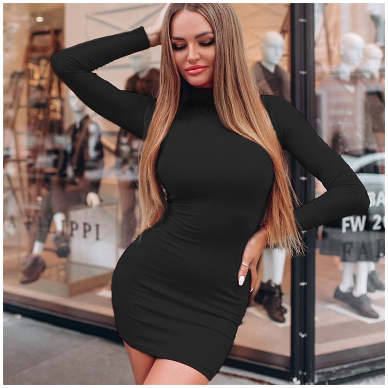 Women's Classic Black Cocktail Dress – Formal Evening Party Dress