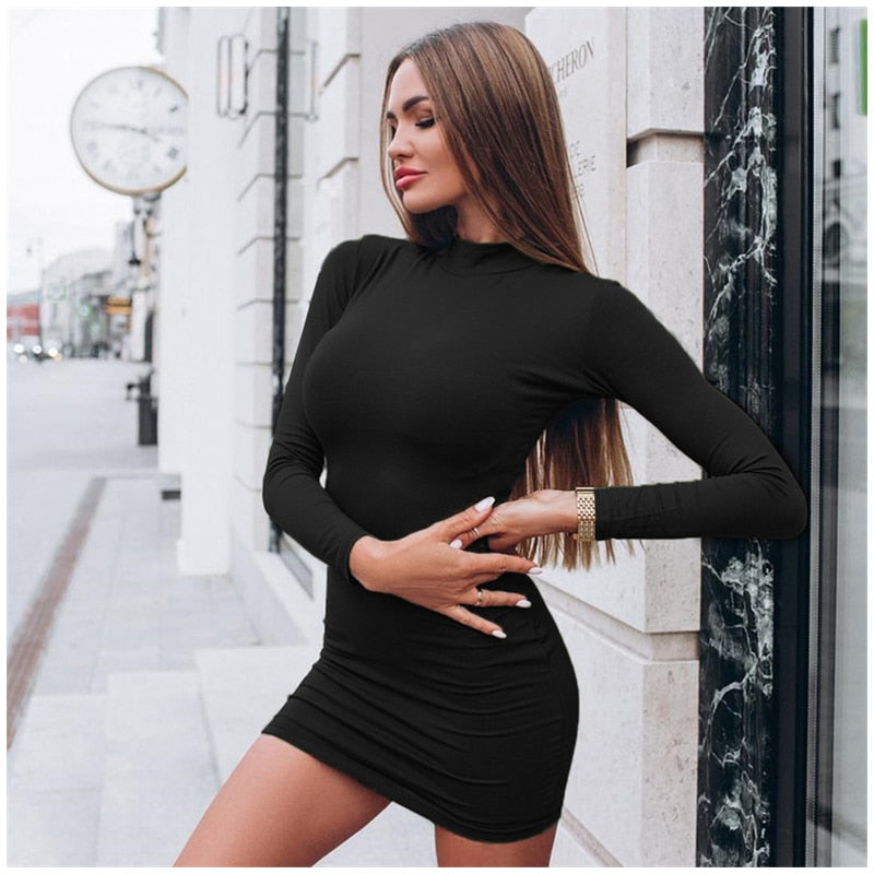 Women's Classic Black Cocktail Dress – Formal Evening Party Dress