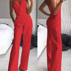 Alanah | Formal Wide Leg Jumpsuit with sleeveless and relaxed fit