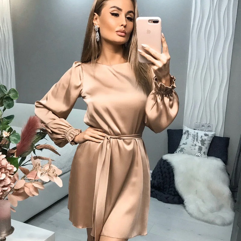 Women's Classic Formal Evening Dress – Sleek Party Occasion Dress