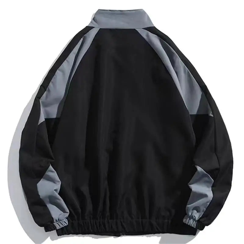 Women's Colour Block Windbreaker – Hooded Lightweight Jacket