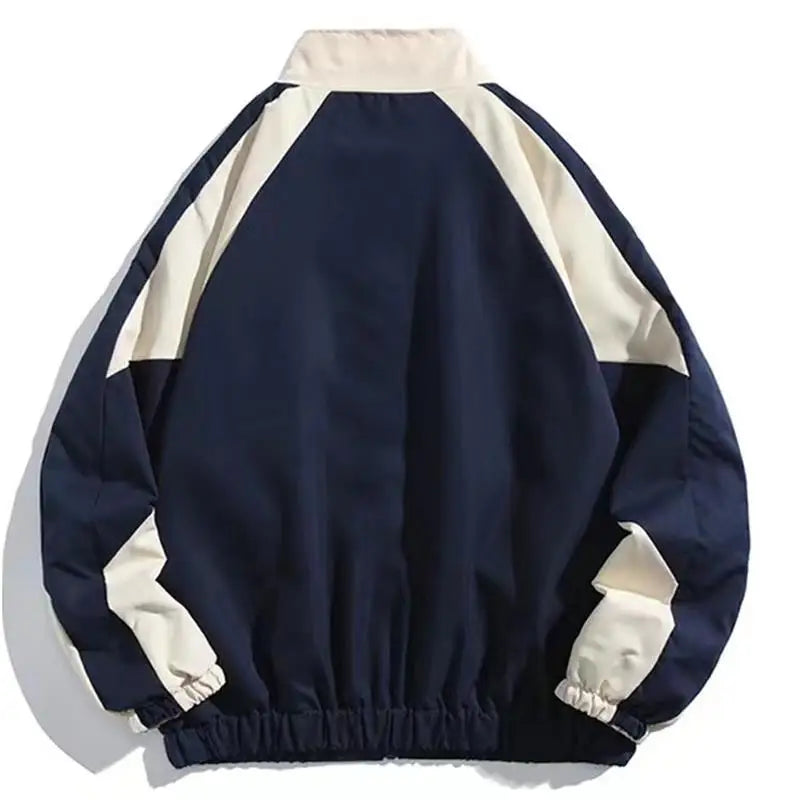 Women's Colour Block Windbreaker – Hooded Lightweight Jacket