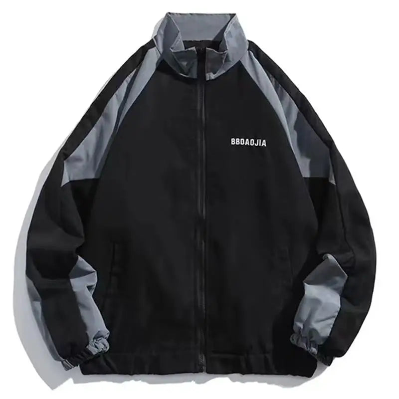 Women's Colour Block Windbreaker – Hooded Lightweight Jacket