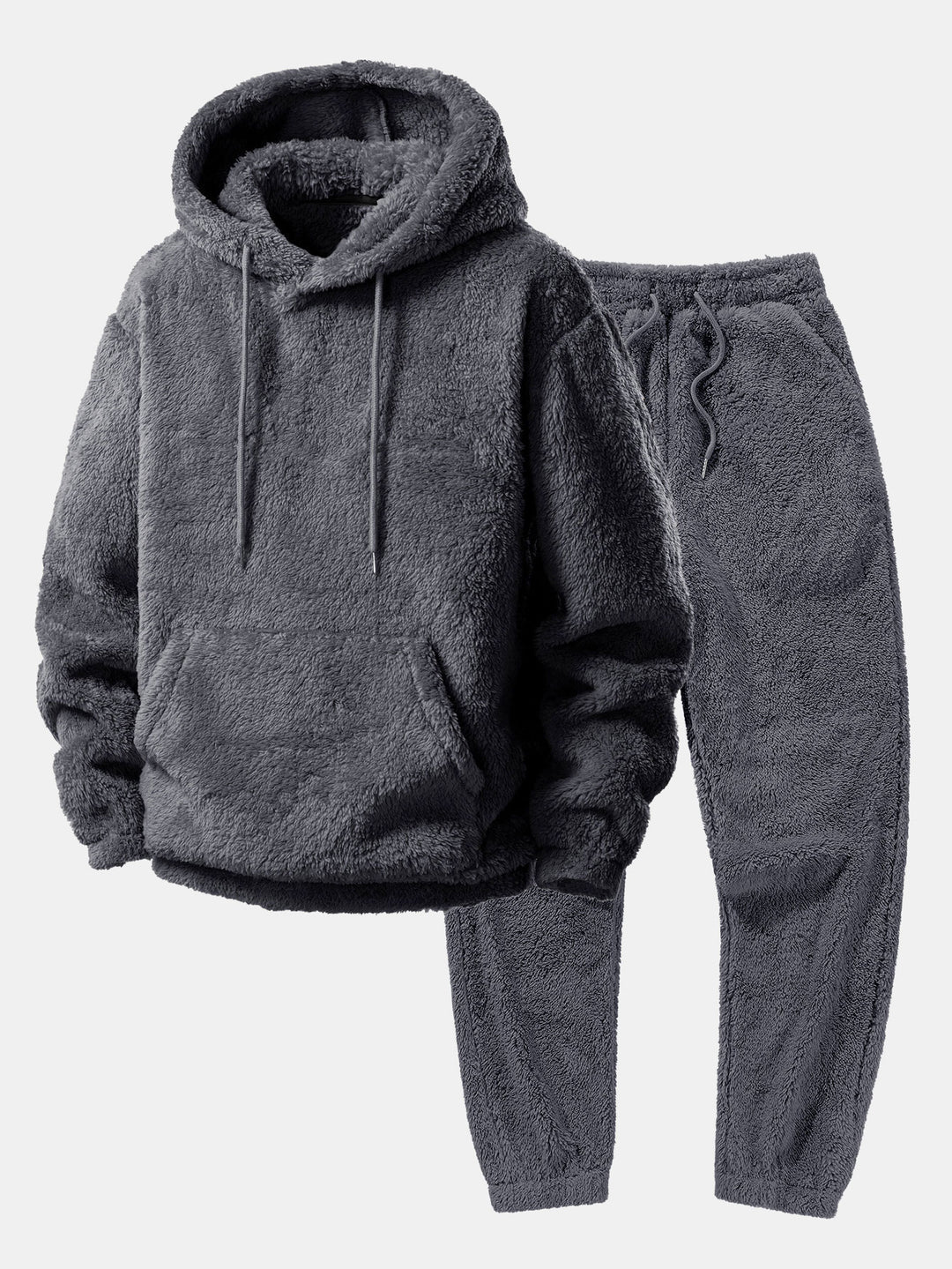 Women's Teddy Jogger Set – Hooded Plush Fleece Co-Ord