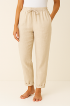 Women's High Rise Straight Leg Pants – Tailored Everyday Dress Trousers