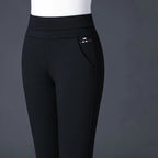 Women's Stretch Slim Fit Pants – Tailored Day-to-Evening Dress Trousers