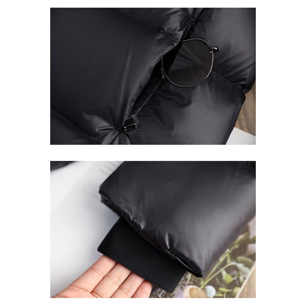 Women's Lightweight Quilted Jacket – Hooded Puffer Winter Jacket