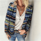 Women's Oversized Fluffy Cardigan – Relaxed Open Front Cardigan