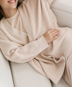 Women's Oversized Button Cardigan – Relaxed Long Sleeve Cardigan