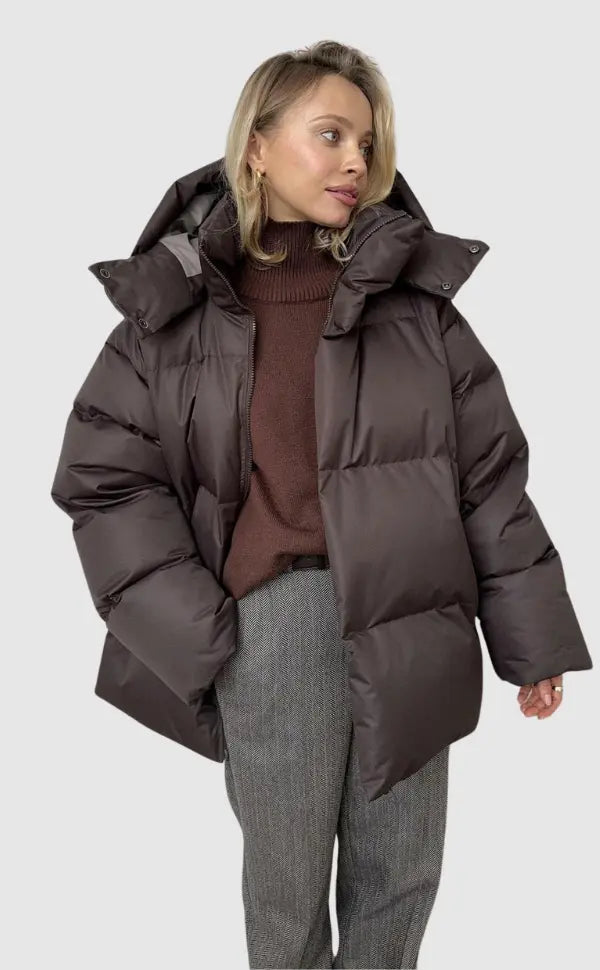Women's Heated Puffer Jacket – Lightweight Winter Coat