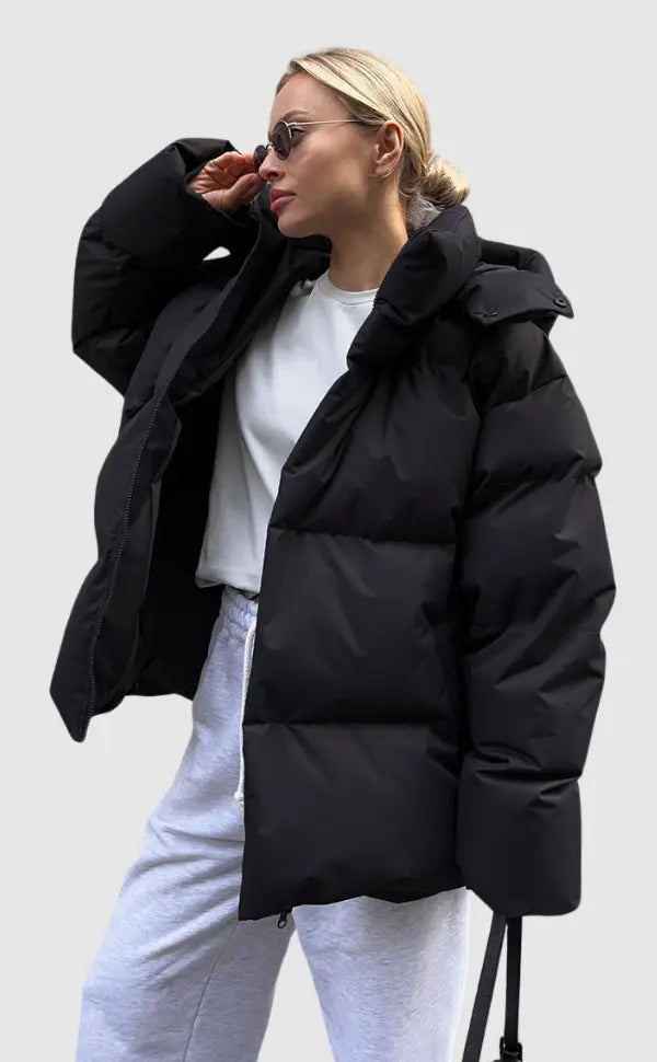Women's Heated Puffer Jacket – Lightweight Winter Coat