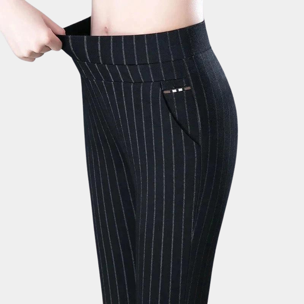 Women's High Waisted Pocket Leggings – Stretch Elastic Waist Leggings