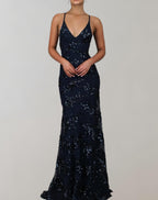 Women's Sparkle Gala Gown – Glitter Formal Evening Dress