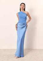 Women's Formal Maxi Dress – Flowy Wedding Guest Evening Dress