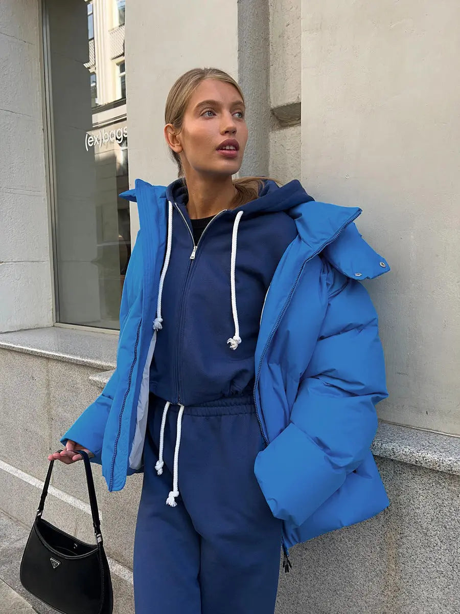 Women's Heated Puffer Jacket – Lightweight Winter Coat