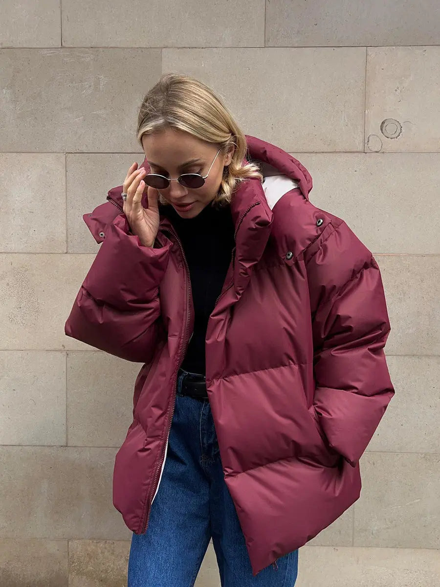 Women's Heated Puffer Jacket – Lightweight Winter Coat