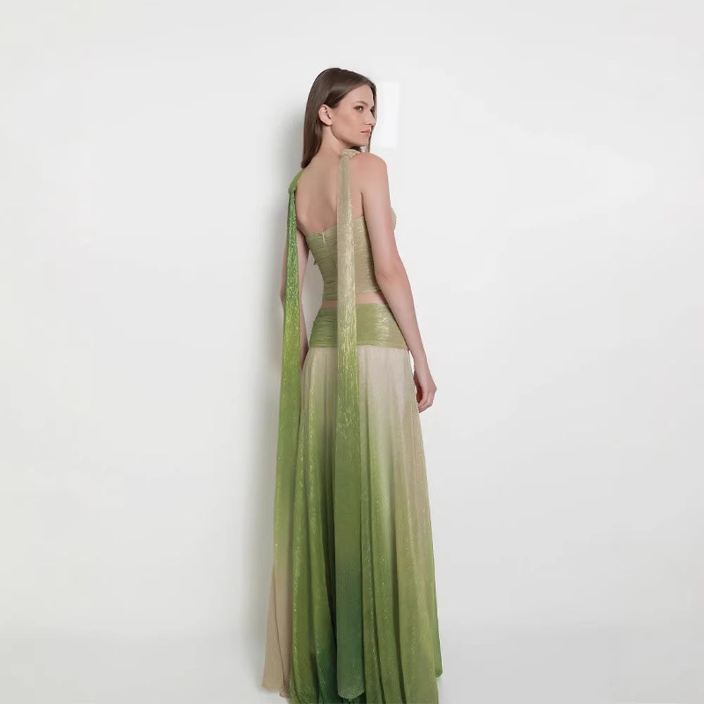 Alanah | Ombre Strappy Maxi Dress