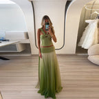 Alanah | Ombre Strappy Maxi Dress