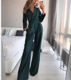 Alanah | Tailored Long Sleeve Jumpsuit