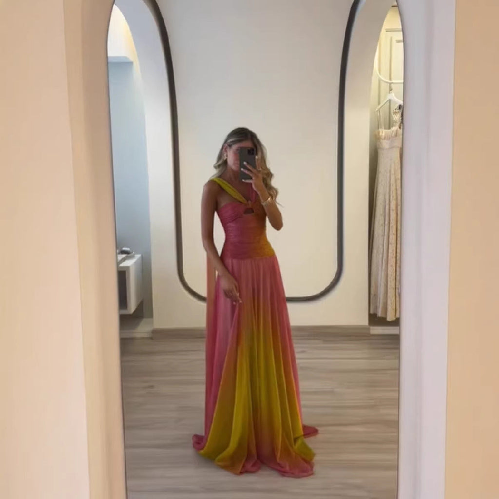 Alanah | Ombre Strappy Maxi Dress