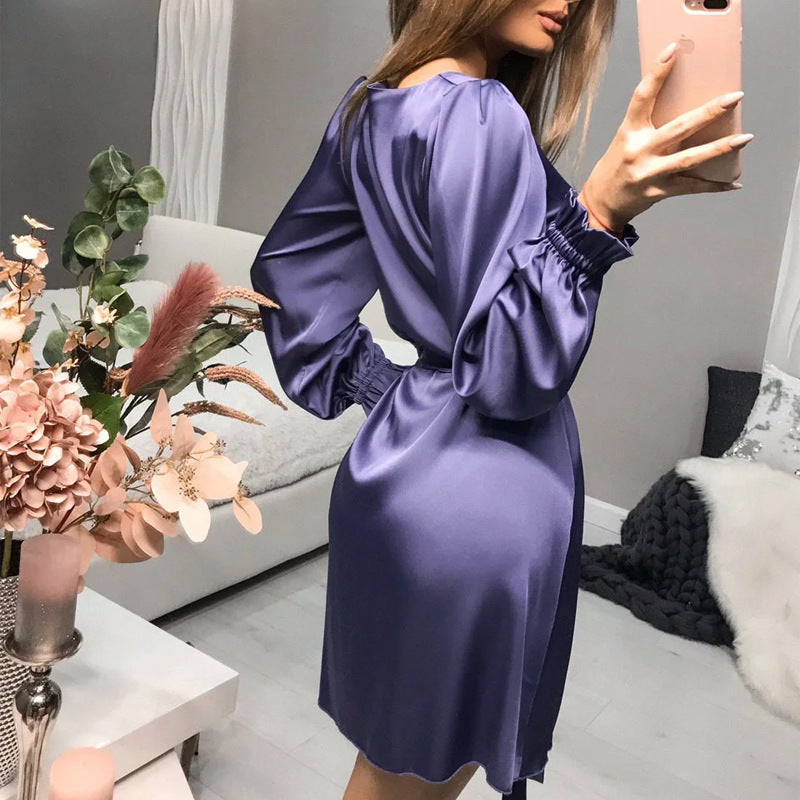 Women's Classic Formal Evening Dress – Sleek Party Occasion Dress