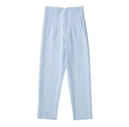 Women's Wrinkle Resistant Dress Pants – Tailored Straight Leg Trousers