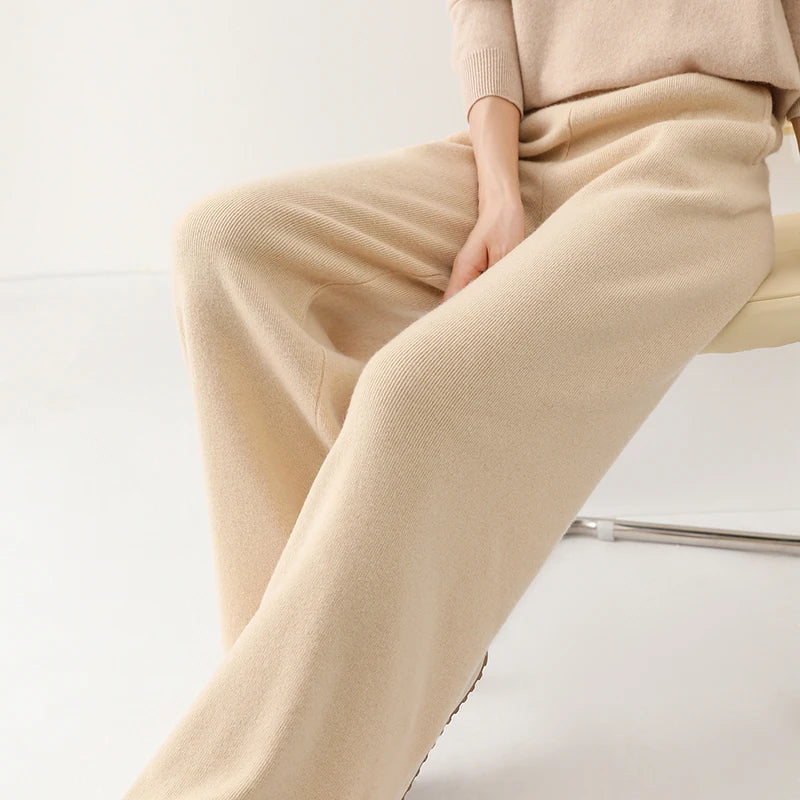 Women's Knit Pants – Soft Relaxed Co-Ord Pants