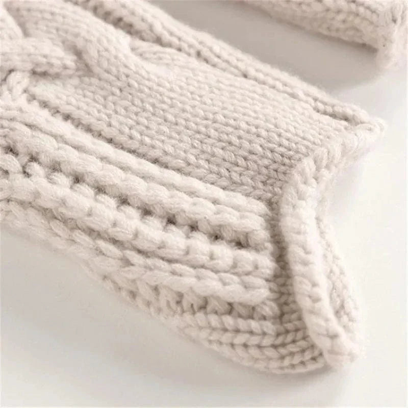 Women's Cozy Winter Sweater – Long Sleeve Knit Pullover